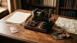 Historical objects representing surprising facts about the past