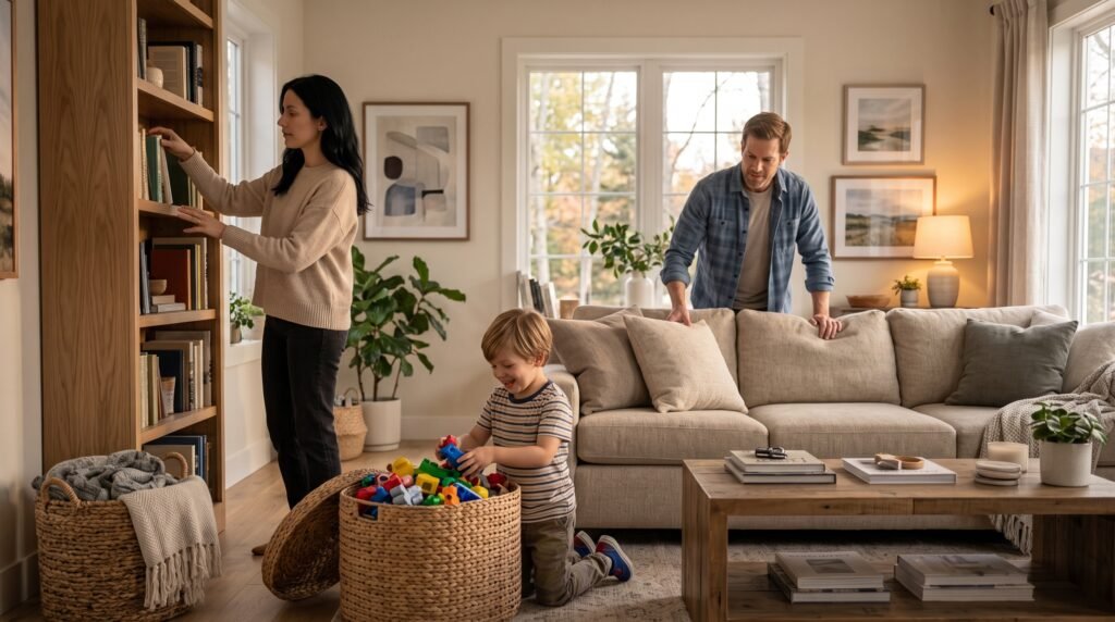how to organize your home as a family