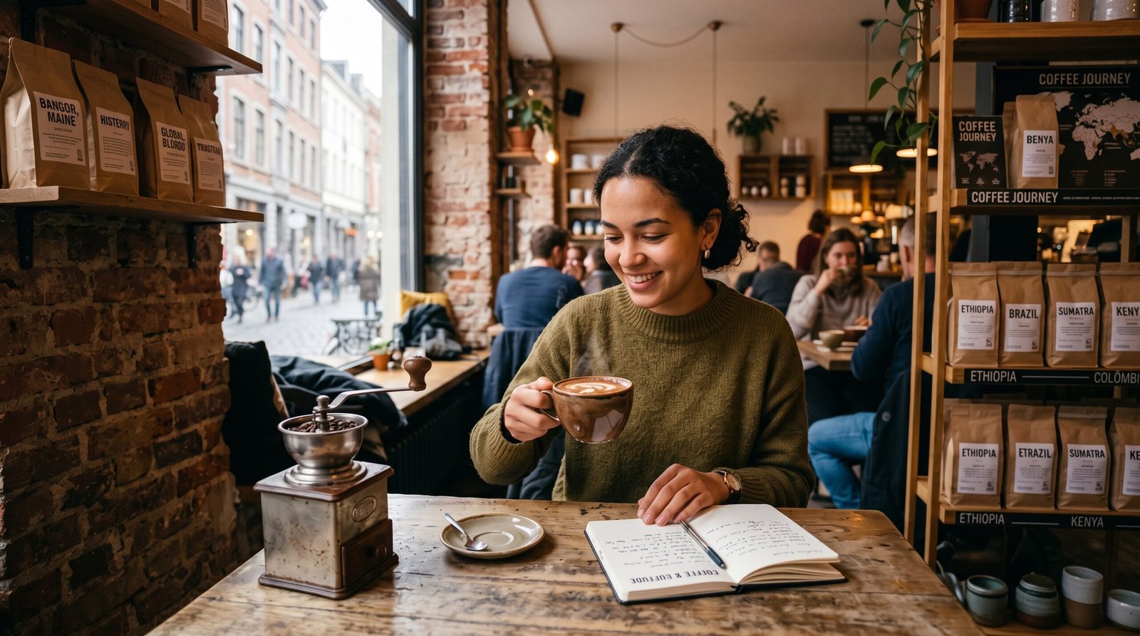 coffee facts and freshly brewed coffee