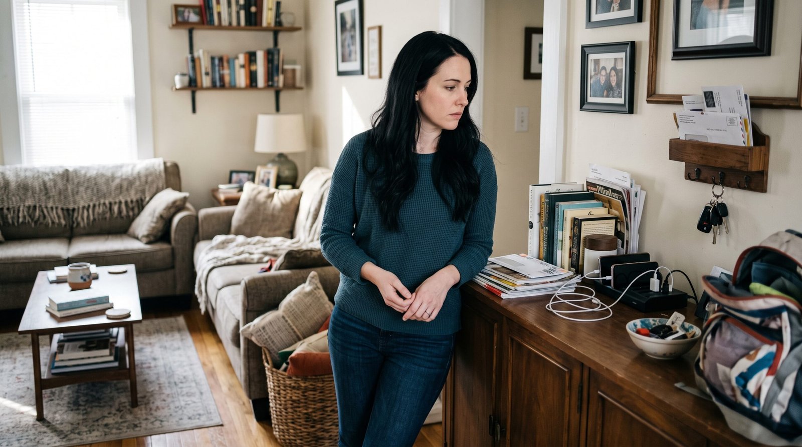 Decluttering your home when everyday clutter starts to feel overwhelming