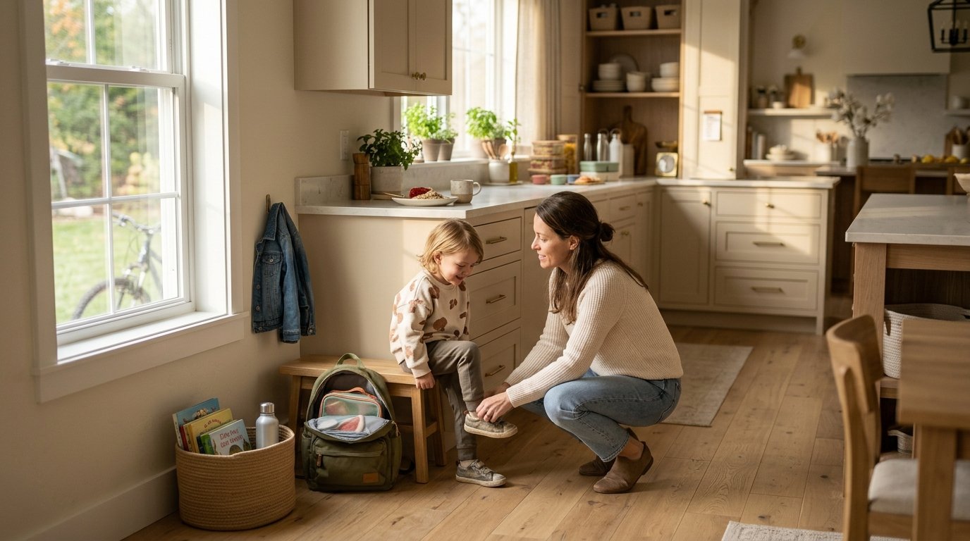 how to create a simple family routine